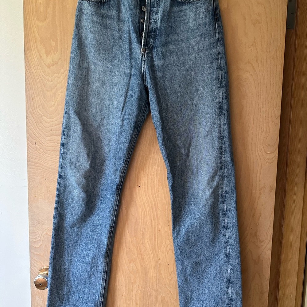 Women’s Blue Denim Jeans - Classic Straight Fit